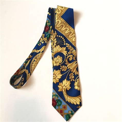 versace men's silk tie|gianni versace ties price.